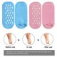 thumbnail image 3 of 2024 2 Pairs Soft Moisturizing Gel Socks For Women, Moisturizing Socks With Spa Gel For Moisturizing, 3 of 4