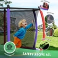 thumbnail image 5 of GVDV 55" Toddler Trampoline for Kids, Kids Trampoline with Enclosure Net and Balls, 5 of 7