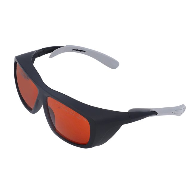 GAFAS LÁSER PROTECCIÓN PARA LOS OJOS, Protección de 180-540 nm y 750-1100 nm Longitud de Onda Gafas de Seguridad para láser Gafas de Seguridad para los Ojos con Láser Gafas