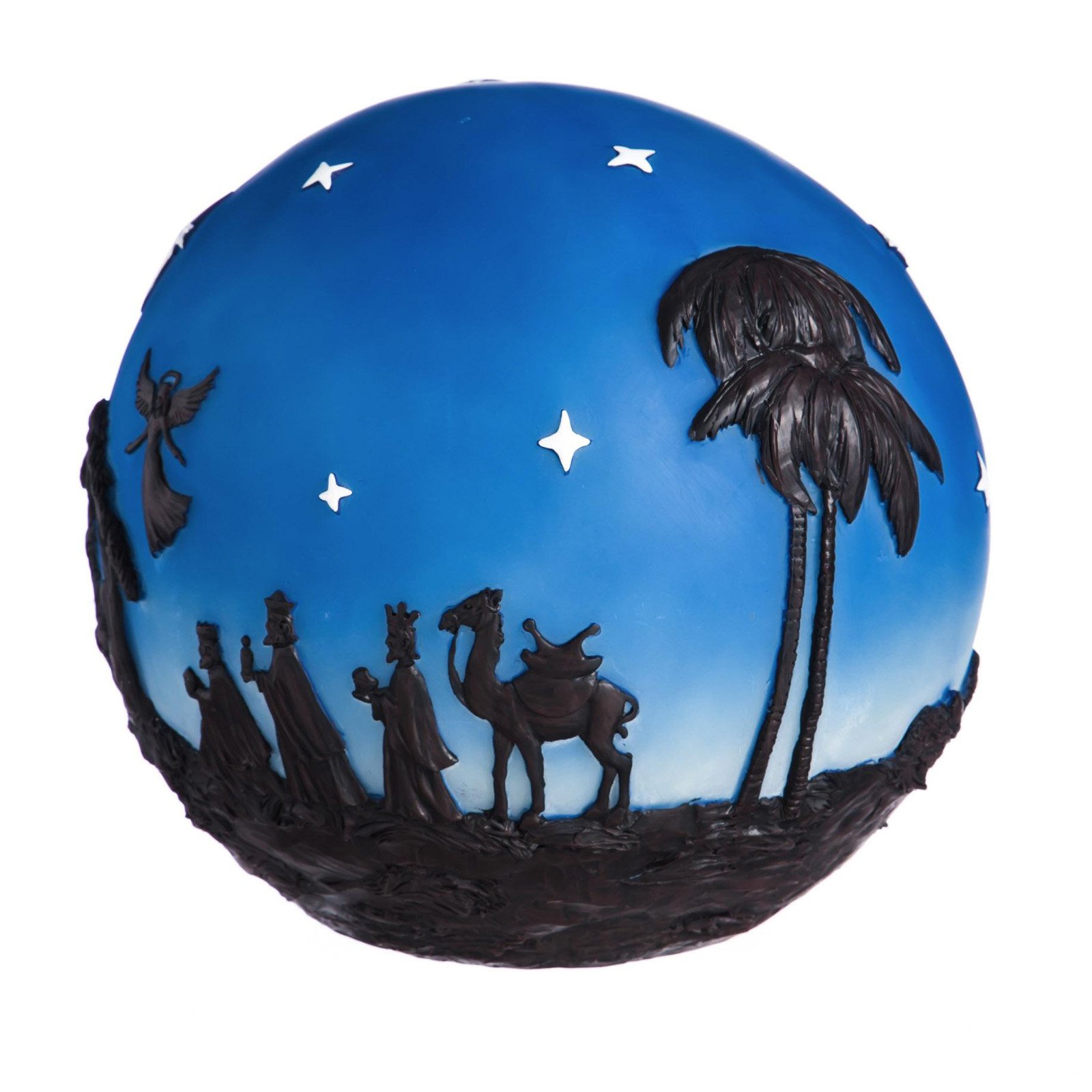 Evergreen Enterprises Illuminated BatteryPowered Nativity Scene Gazing Globe