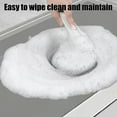thumbnail image 5 of Antqov Bathroom Rugs, Super Absorbent Soft Bath Mat 2 Piece with U-Shaped Toilet Rug Non-Slip Thin Bath Rug for Home Bathroom Floor ( 16x24" + 16x20" ), 5 of 6