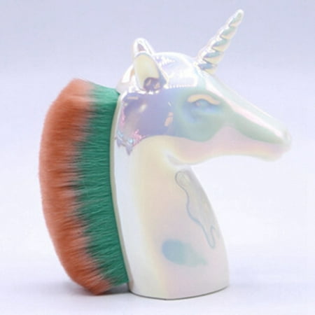KABOER 2019 Single Unicorn Makeup Brushes Multicolor Synthetic Hair Blush Brush Powder Brush Cosmetic Face Nail Beauty