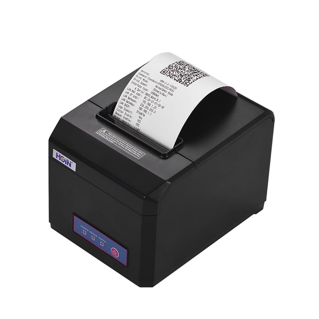 Impresora de recibos térmica USB HOIN de 80 mm con cortador automático Impresora de recibos de bolet Abanopi Impresora térmica