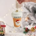 thumbnail image 5 of chaungfeng Christmas Tree Ornaments, Colorful Beverage Coffee Bottle Plastic Pendant Holiday Decorations, for Winter Party Shopping Mall Window Scene Layout Wreath Gift, 5 of 6