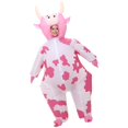 thumbnail image 3 of Disfraz inflable de vaca Arokibui para adulto, unisex, divertido, 3 of 6