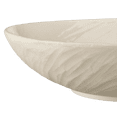 thumbnail image 2 of Bouclair White Large Cream Ceramic Decorative Bowl, 2 of 3