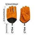 thumbnail image 3 of Klonfd Fire Cowhide With Flame Retardant Interior And Magnetized Design For Grilling And Use, 3 of 6
