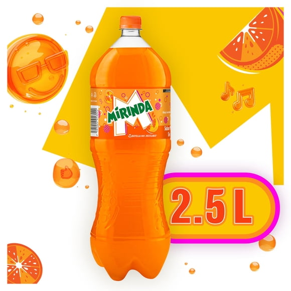 Refresco Mirinda sabor naranja 2.5 l