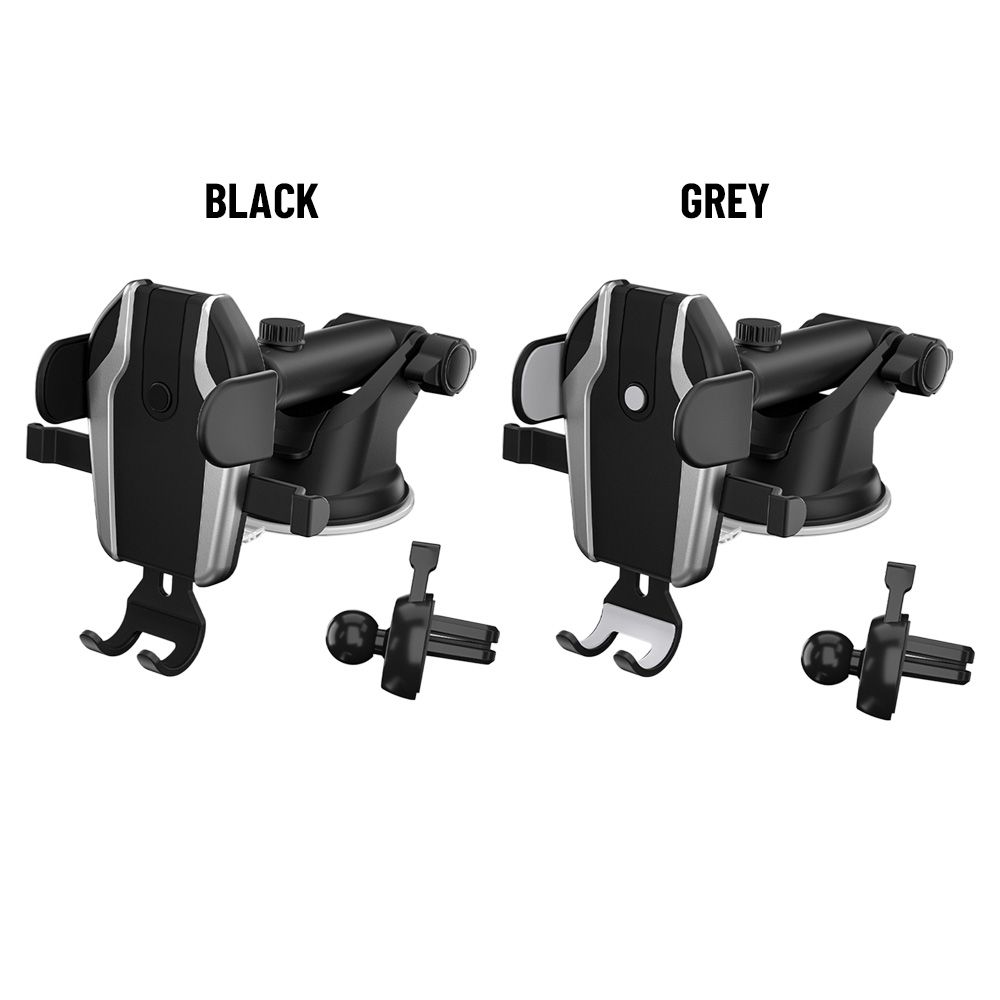 Useful Car Bracket GPS Holder Accessories Universal Mount Vehicle Mounts Car Phone Holder. Air Vent Mount Suction cup bracket GREY - image 3 of 8