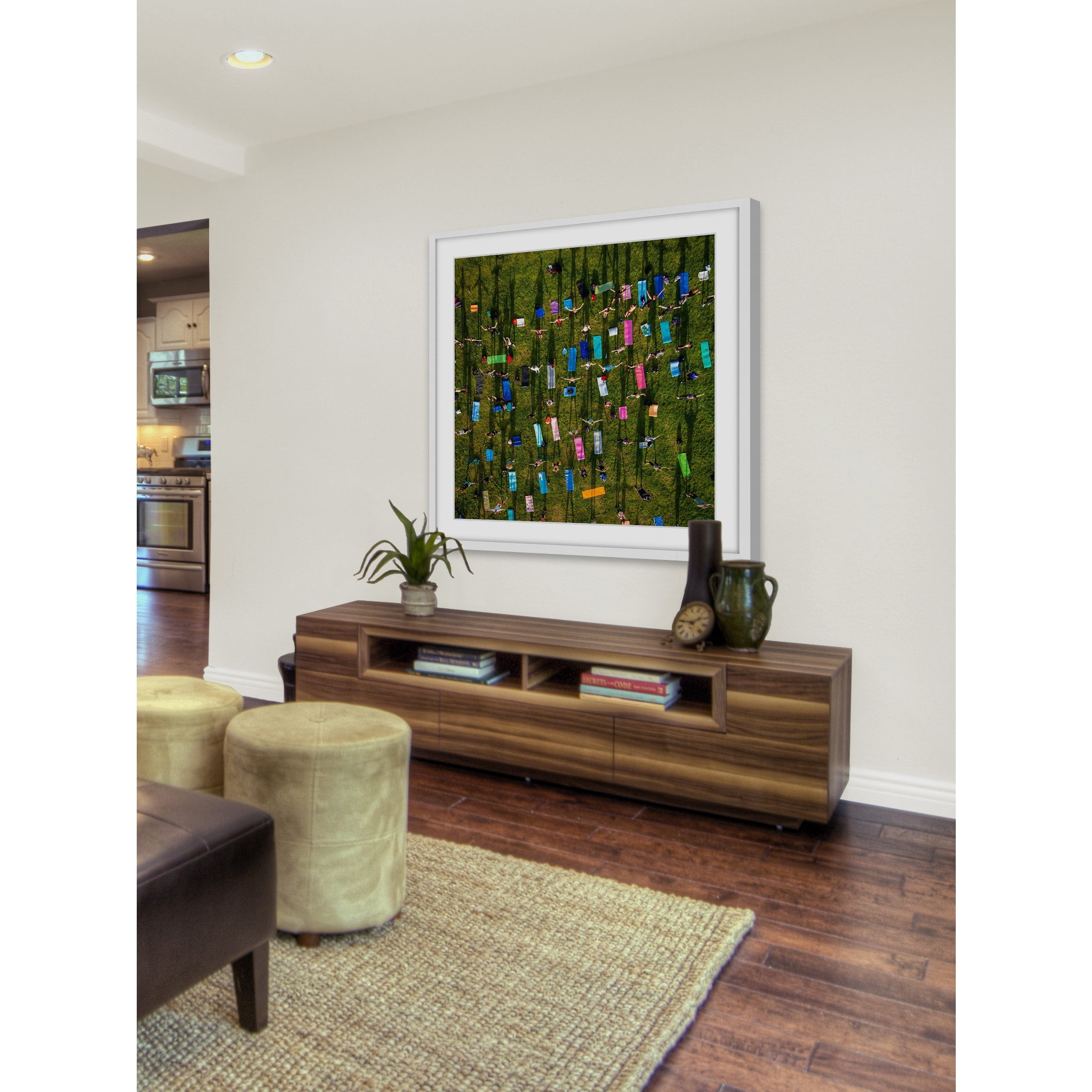 Marmont Hill "Stretched Arms" by Karolis Janulis Framed Painting Print