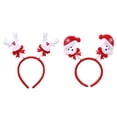 thumbnail image 4 of Cateissary Diadema navideña para niños pequeños, adorable diadema de dibujos animados a la moda, disfraz de fiesta, tocado, diadema para Kits de decoración para fiestas Tipo 2, 4 of 6