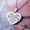 Mom to daughter(Silver), variant on Inspiration Necklace Gifts for Daughter/ Son Christmas New Year Birthday Gift I Love You Heart Pendant Jewelry Necklace from Mom Dad