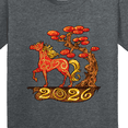 thumbnail image 4 of Inktastic 2026 Year of the Horse Happy New Year's Youth T-Shirt, 4 of 5
