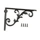 thumbnail image 1 of Soporte de estante decorativo para pared, ménsula de diseño vintage, soporte de jardín derecho Estilo C, 1 of 6