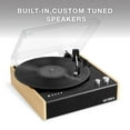 thumbnail image 6 of Victrola Eastwood 3-Speed Bluetooth Turntable with Built-in Speakers and Dust Cover | Upgraded Turntable Audio Sound | Black (VTA-72-BAM), 6 of 12
