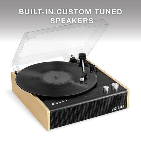Victrola - Eastwood Bluetooth Record Player - Bamboo