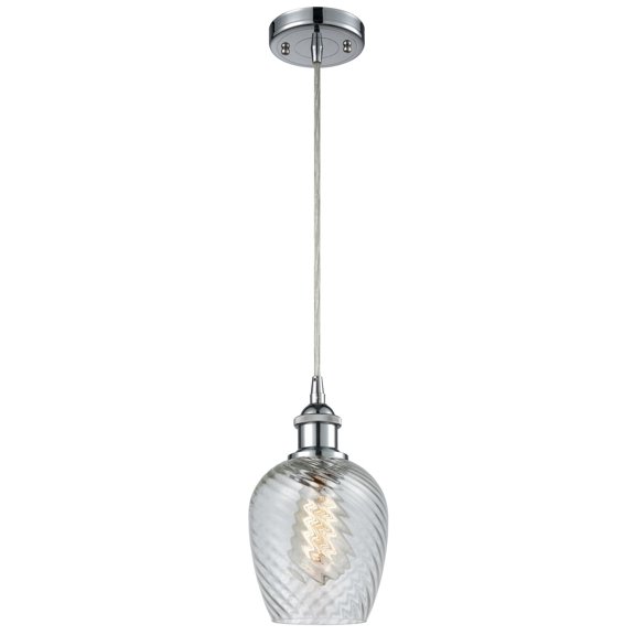Innovations Lighting 516-1P Salina Salina 1 Light 5" Wide Mini Pendant - Chrome