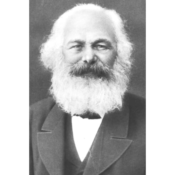 24x36 gallery poster, Karl Marx in 1882