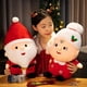 thumbnail image 2 of Muñeco de nieve de Papá Noel de 23 a 50 cm, alce, abuelita, peluche, decoración navideña, muñecos de peluche suaves para bebés y niños, regalo, 2 of 5