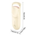 thumbnail image 2 of Heated Lash Curler, Electric Eyelash Curler with Straight Clip, Fast Heating Technology, USB Charging, Portable and Lightweight for Office and Home Use, 2 of 4