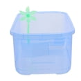 thumbnail image 3 of Weiweiguan 1 Set Reptile Feeding Box Plastic Pet Tortoise Tank Tortoise Breeding Case, 3 of 6