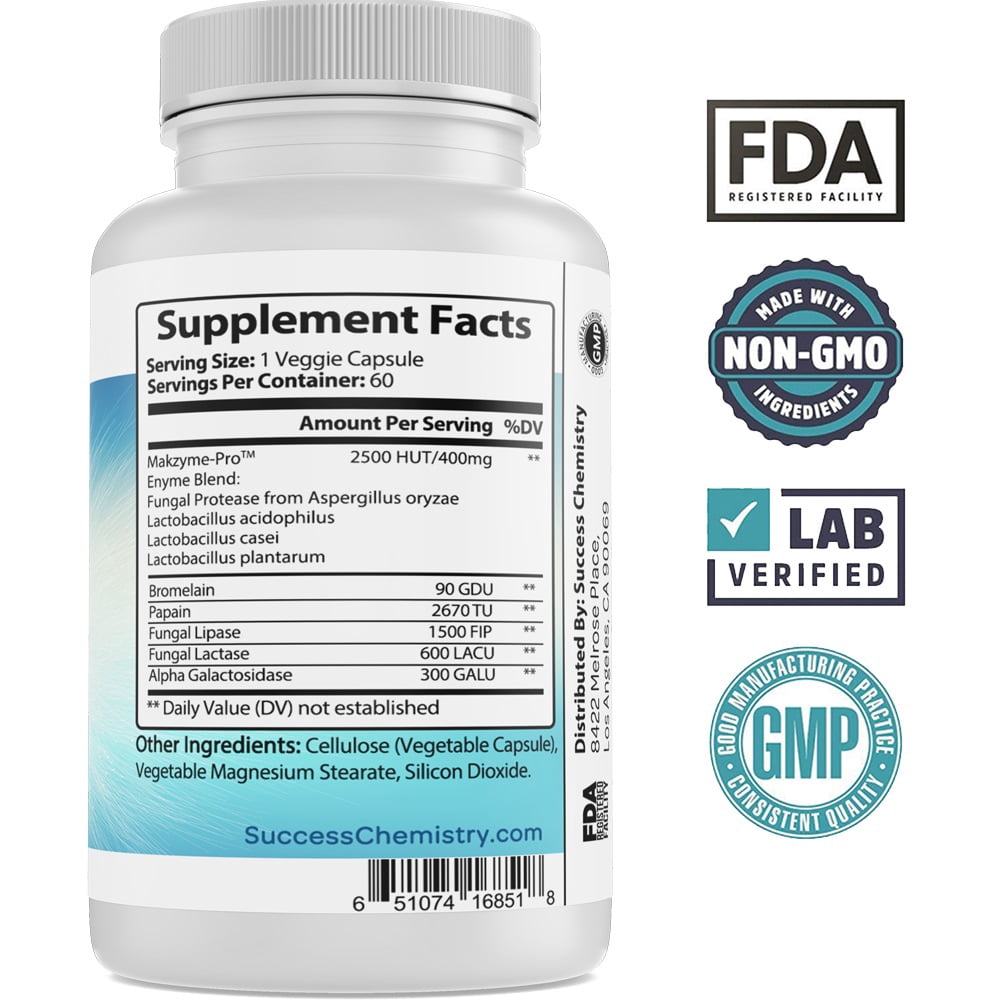Digestive Enzymes Supplement Prebiotics for Women for Natural Weight Loss.