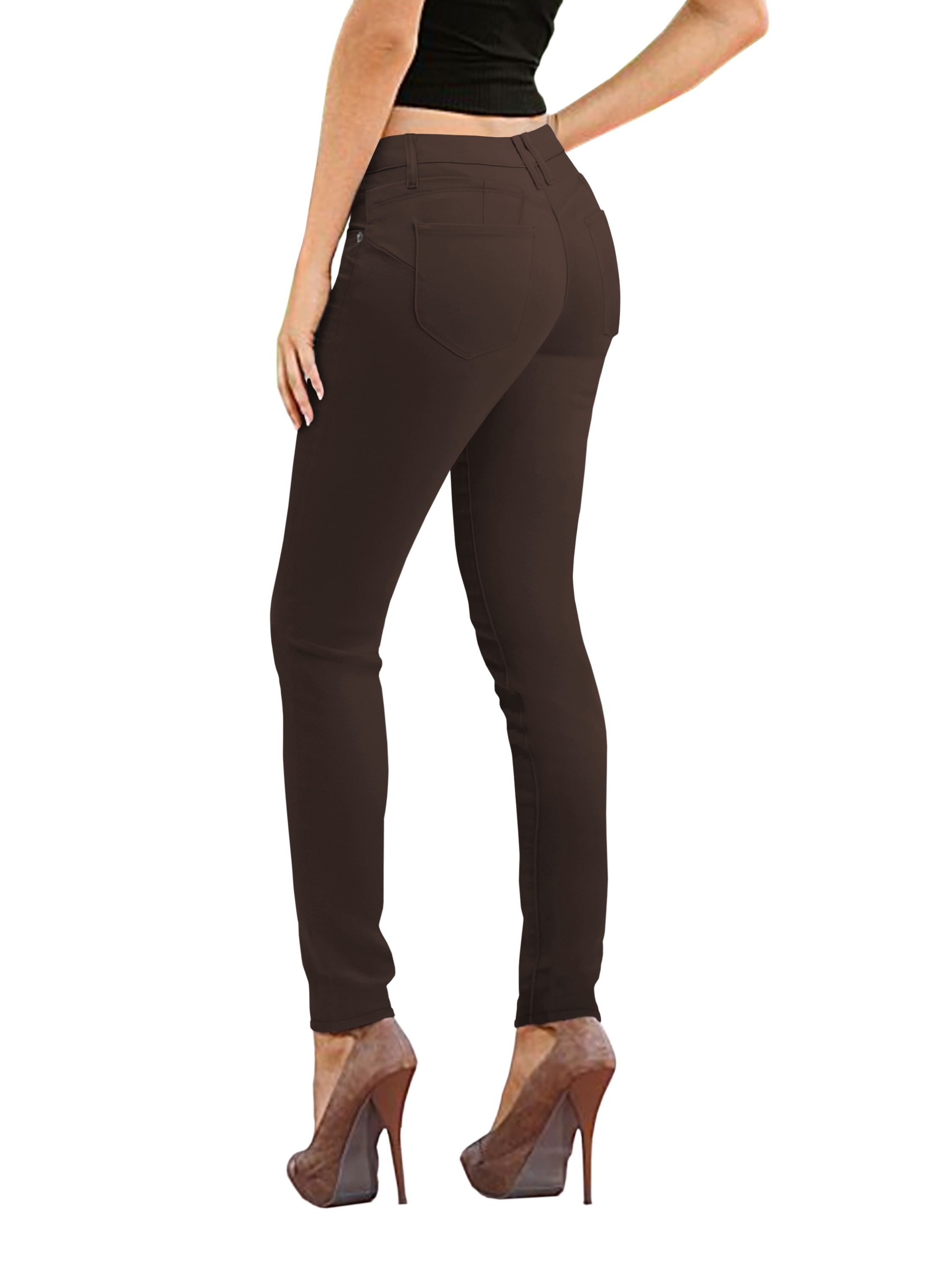 Capri HyBrid & Company Womens Butt Lift V2 Super Comfy Stretch Denim Skinny Jeans Bermuda 