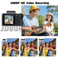 thumbnail image 4 of Cámara mini Yuejewlry FHD 1080p 48MP 32GB SD negra, 4 of 7