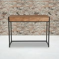 thumbnail image 3 of Flash Furniture Cumberland Collection Computer Desk in Rustic Wood Grain Finish, 3 of 11