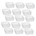 thumbnail image 5 of OUNONA 55Pcs Small Organizer Box Transparent Plastic Storage Containers with Lids for Jewelry and Crafts, 5 of 8