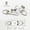 C 10x47mm, variant on 25pcs Super Large Heavy Duty Triangle D-Ring Oil Painting Mirror Photo Picture Frame Hanger Hook Art Work Hang with screws