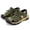 Army Green, variant on Men's Closed Toe Quick Lock Outdoor Sports Sandals Protective Non Slip Breathable Hiking Walking Sandals