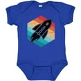 thumbnail image 3 of Inktastic Rocket Ship Retro Space Boys or Girls Baby Bodysuit, 3 of 5