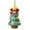 F, variant on OAVQHLG3B Mini Christmas Ornaments, Miniature Resin Christmas Tree Ornaments for Mini Christmas Tree Decorations Hanging Ornaments Set for Holiday Christmas Decoration Gift for Girls Women