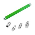 thumbnail image 1 of Fengbin Extension Ratchet Wrench Bar Universal Impact Wrench Socket Kit for Tight Places Green, 1 of 9