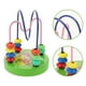 thumbnail image 5 of Juguetes de madera para bebés y niños pequeños, laberinto de cuentas, montaña rusa para niños, niñas, juguetes educativos preescolares, juguete de desarrollo clásico (hongo), 5 of 5