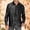 M10-Black, variant on Men Tops Long Sleeve Dress Shirt Sequined Button Up Blouse Lapel Bright T Shirt Xl Red
