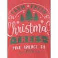 thumbnail image 4 of Women's and Women's Plus Christmas Santa Claus Graphic Sweatshirt Pullover from Holiday Time, Sizes S-XXXL, 4 of 5
