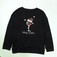 thumbnail image 3 of MOUSYA Plus Size Merry Christmas Sweatshirt for Women Fall Crewneck Sweatshirt with Pocket Funny Red Wine Glass Christmas Shirt Xmas Santa Hat Graphic Pullover Blouse Tops,4X, 3 of 14