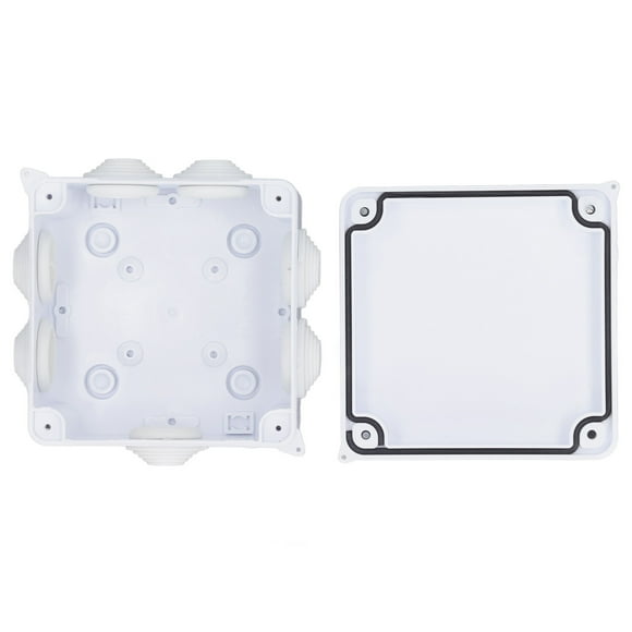 Junction Box, 100x100x70mm IP65 Waterproof Electrical Enclosure  for Residential Wiring