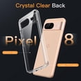 thumbnail image 3 of JETech Case for Google Pixel 8 6.2-Inch 2023, Non-Yellowing Shockproof Bumper Protective Phone Cover, Anti-Scratch Hard PC Back (Clear), 3 of 6