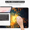 thumbnail image 3 of Desk Pad, 32" x 16" XXXL Extended Large Gaming Mouse Pad, Desktop Decor Desk Mat, Men Women Office Supplies and Accessories, Cute Anime Mouse Mat for Laptop & Keyboard, Romantic Universe, 3 of 6
