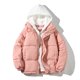 thumbnail image 1 of Chaqueta acolchada de algodón con capucha falsa de dos piezas para hombre, calidez gruesa, chaqueta acolchada de algodón personalizada, estilo neutro Pompotops  oipoqjl20829, 1 of 2