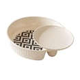 thumbnail image 3 of TISHITA Fruit Bowl Dried Fruit Tray Candy Bowl Home Decor Multiuse Serving Bowls Nut and Candy Serving Tray for Party Dessert Cookies White, 3 of 8