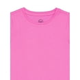 thumbnail image 3 of Wonder Nation Girls Kid Tough Tee with Short Sleeves, 3-Pack, Sizes 4-18 & Plus, 3 of 4