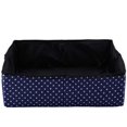 thumbnail image 1 of Cat Litter Box, Cat Collapsible Litter Box Pet Litter Pan Waterproof Outdoor Foldable Detachable Cat Litter Box for Traveling (Blue), 1 of 8