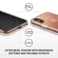 thumbnail image 4 of Ringke Fusion Case Compatible with iPhone X, Transparent PC Back TPU Bumper Drop Protection Phone Cover - Clear, 4 of 8