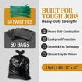 thumbnail image 2 of Bolsas de basura MaxiMite extra resistentes, 55 galones, paquete de 50, 2 of 9