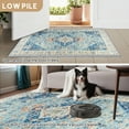 thumbnail image 4 of Traditional Area Rug, 5'x7' Foldable Medallion Carpet, Indoor Non-Slip Rug for Kitchen Living Room Bedroom Dining Room, 4 of 5