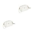 thumbnail image 2 of Wweixi PU Convenient And Practical Fashionable Crossbody Bag For Women Lightweight And Portable Handbag white 2Set, 2 of 6